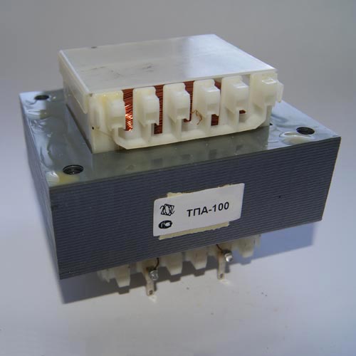 Однофазный трансформатор напряжения ТПА-100-12в