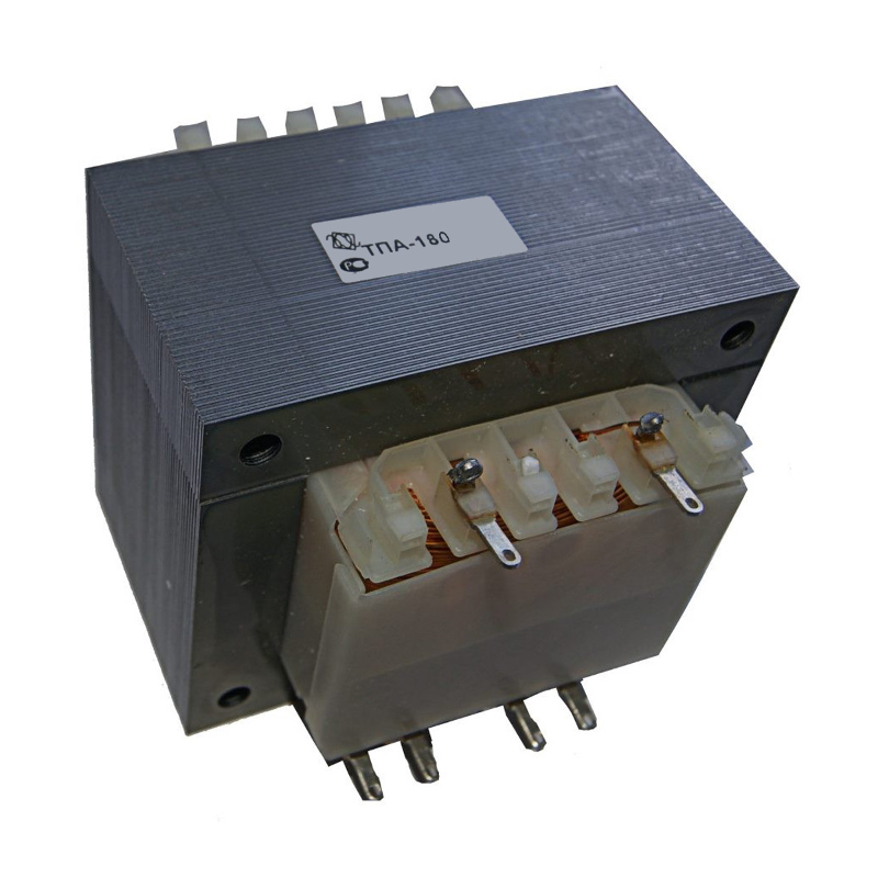 Однофазный трансформатор питания ТПА-180-2х15в