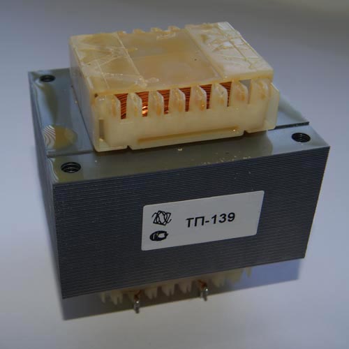 Однофазный трансформатор ТП-139-12в