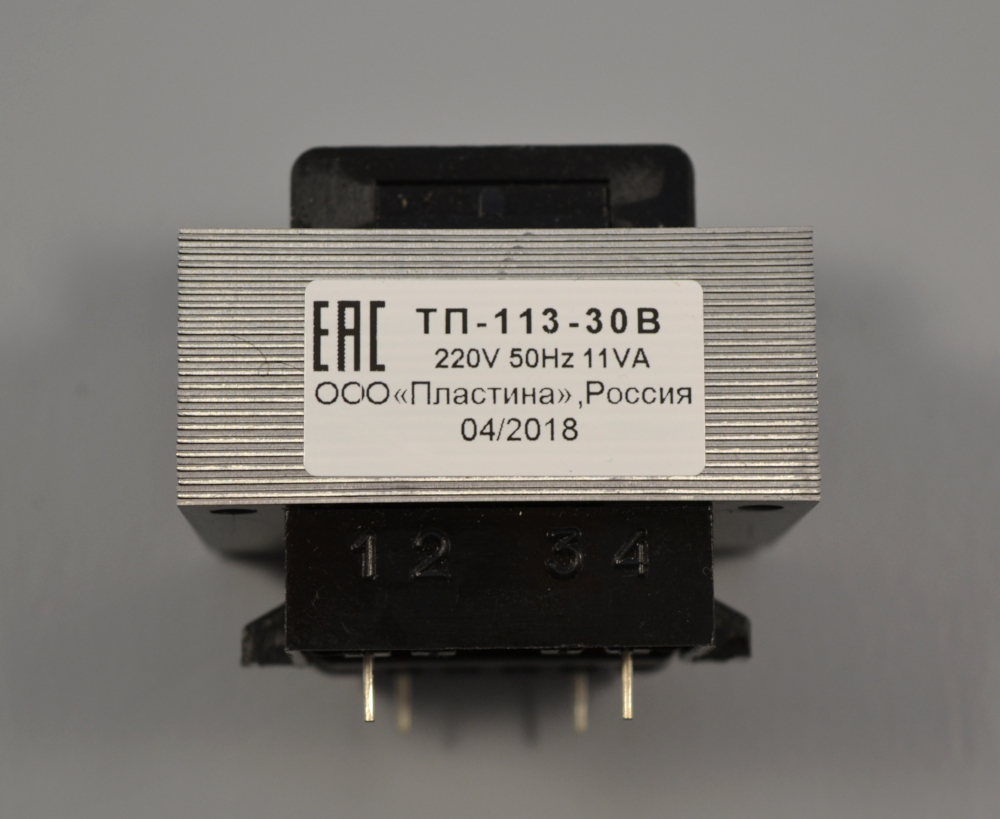Заводская маркировка трансформатора ТП-113-30в