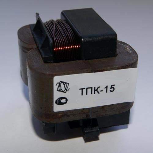 Однофазный трансформатор ТПК-15
