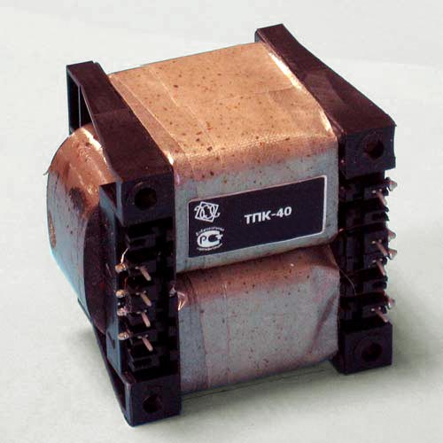 Однофазный трансформатор ТПК-40
